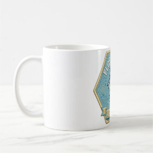 Florida Man Ladyfish Badge Fishing Mug