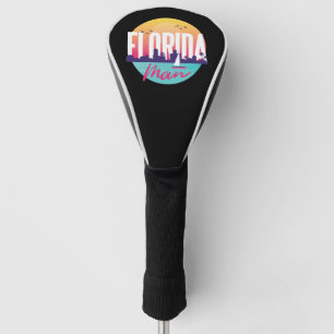 Florida Man Vintage Lettering    Golf Head Cover