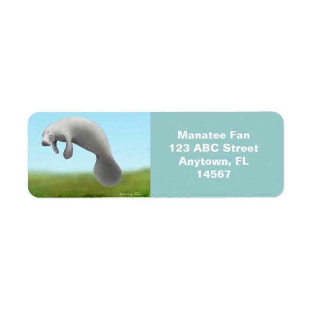 Florida Manatee personnalisable (Devant)