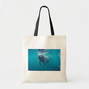 Florida Manatee Tote Bag
