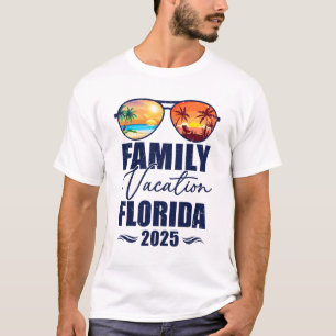 Florida Matching Family Vacation 2025 Making Memor T-Shirt