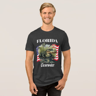 Florida Men's Bella+Canvas Dark Tri-Blend Shirt