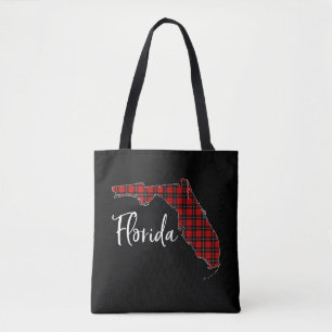 Florida Merry Christmas Happy New Year Xmas Tote Bag
