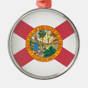 Florida Metal Ornament