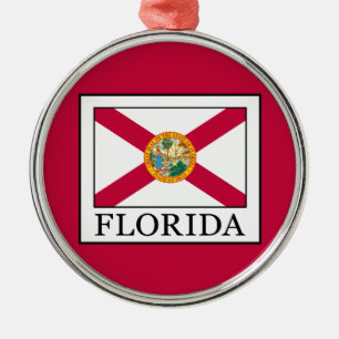 Florida Metal Ornament