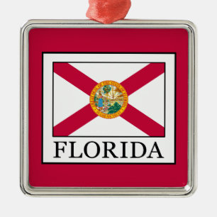 Florida Metal Ornament