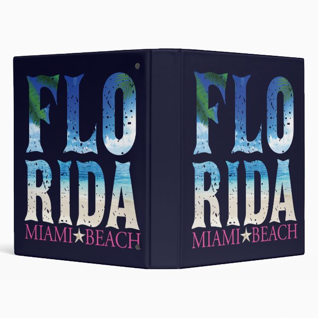 Florida, Miami Beach Binder (Background)