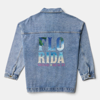 Florida, Miami Beach Denim Jacket