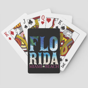 Florida, Miami Beach Playing Cards