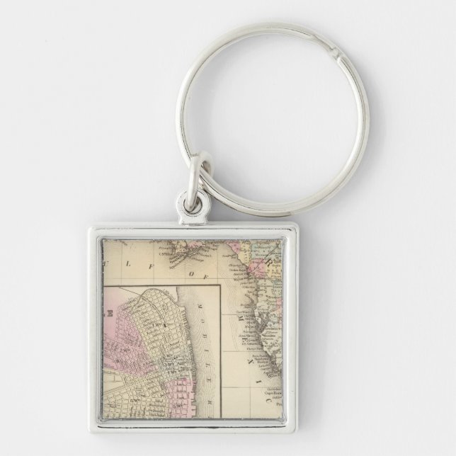 Florida, Mobile Keychain (Front)