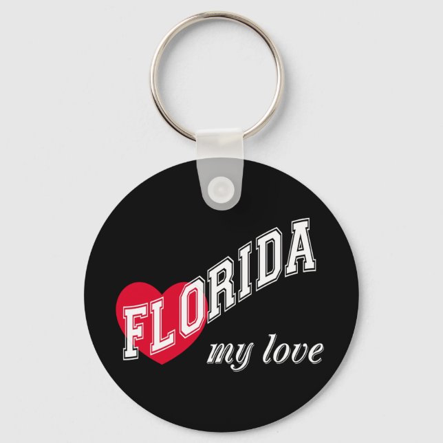 Florida my love keychain (Front)