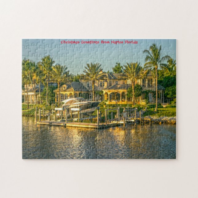 Florida Naples Coastline. Jigsaw Puzzle (Horizontal)