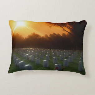 Florida National Cemetery, Bushnell Florida Decorative Pillow