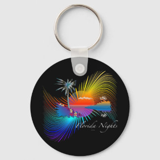 Florida Nights Keychain