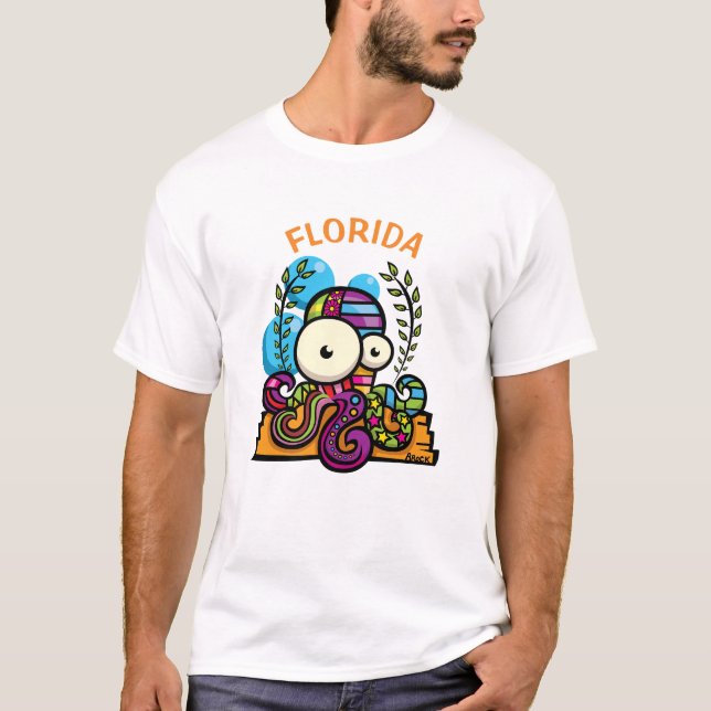 Florida Octopus T-Shirt (Front)