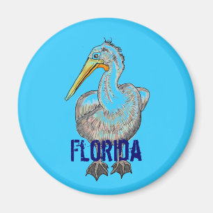 Florida Pelican magnet