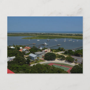 Florida Photograph Scenic Coastal Water Postcard