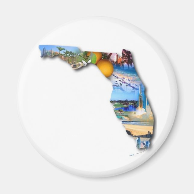 FLORIDA PICTURE DESIGN MAGNET (Front)