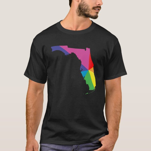 florida pride. angled. T-Shirt (Front)