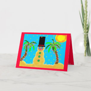 Florida Sandman Holiday Card