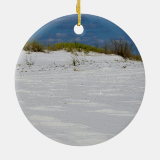 Florida Sands Ceramic Ornament (Back)