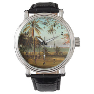 Florida Scene - Painting by Albert Bierstadt Watch