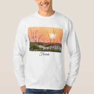 Florida Sea Oats Sunrise Long Sleeve Shirt