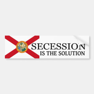 Florida Secession Bumper Sticker