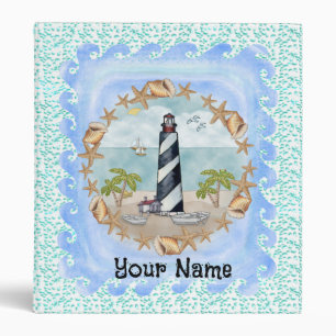 Florida Shells Lighthouse Binder