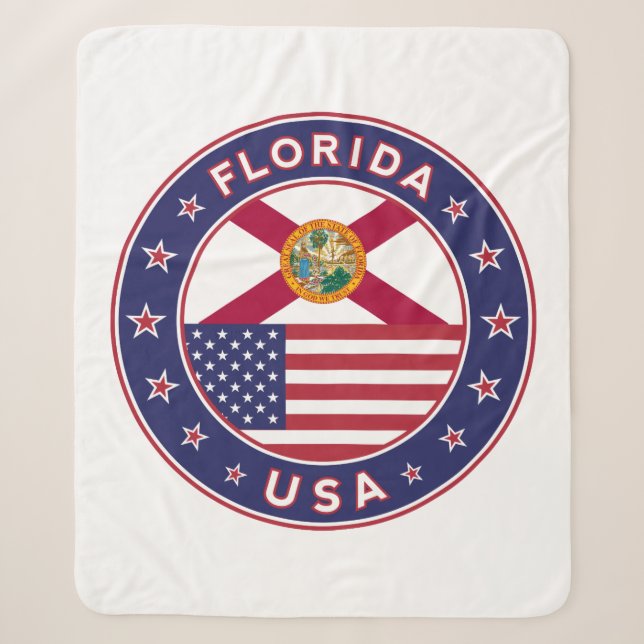 Florida Sherpa Blanket (Front)