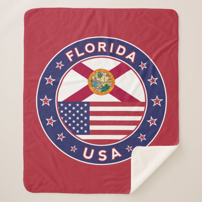 Florida Sherpa Blanket (Front)