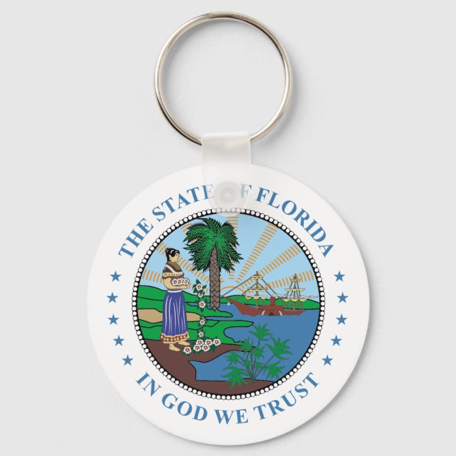 Florida sign keychain (Front)