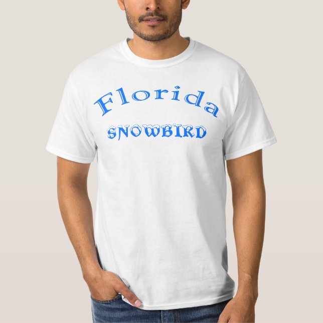 Florida Snowbird Shirt for Men (Front)