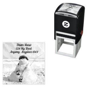 Florida Snowman  Self-inking Stamp