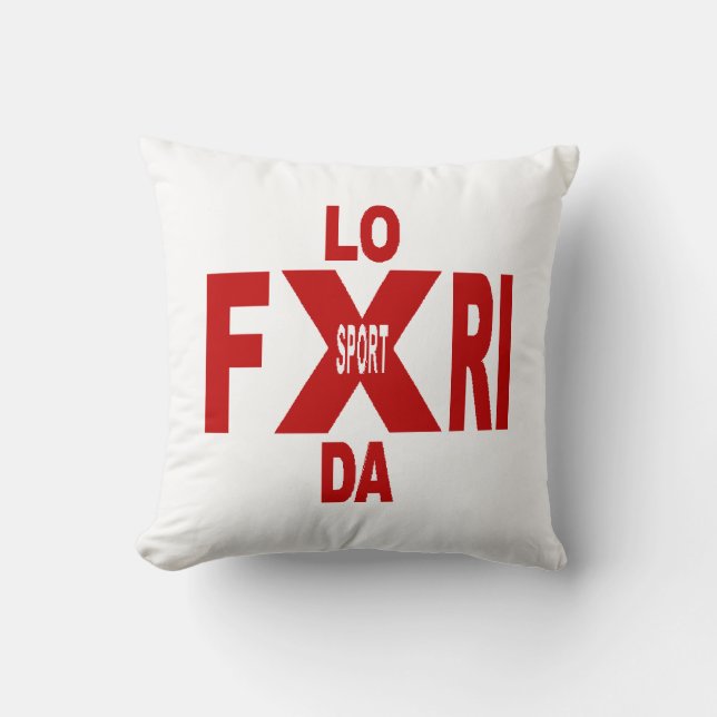 FLORIDA SPORT Decorative Cushion (Front)