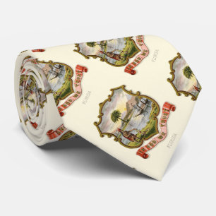 Florida state coat of arms (1876) tie
