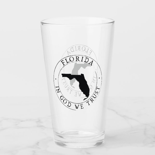 Florida State Drinking Glass (Front)