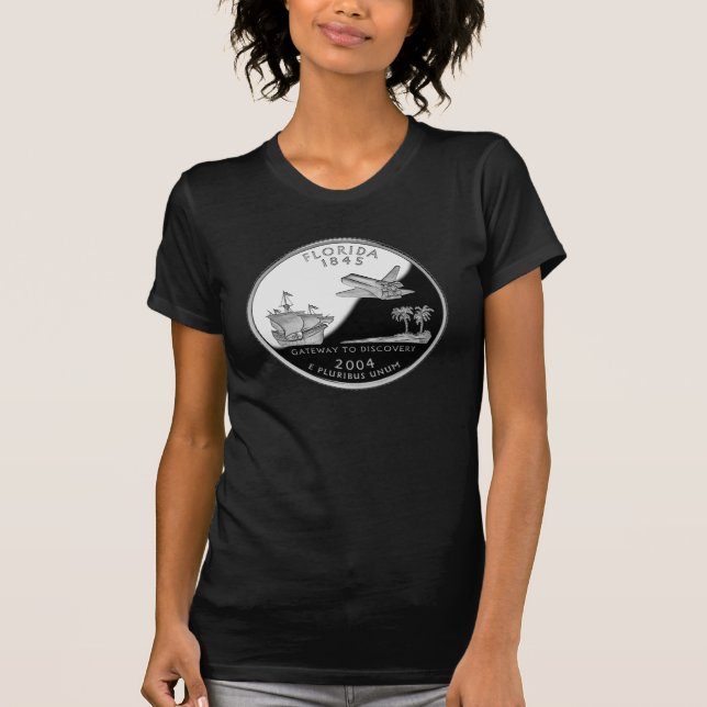 Florida State Faux Quarter T-Shirt (Front)
