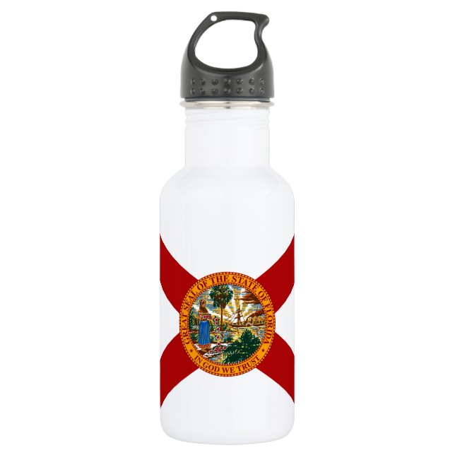 Florida State Flag 532 Ml Water Bottle (Front)