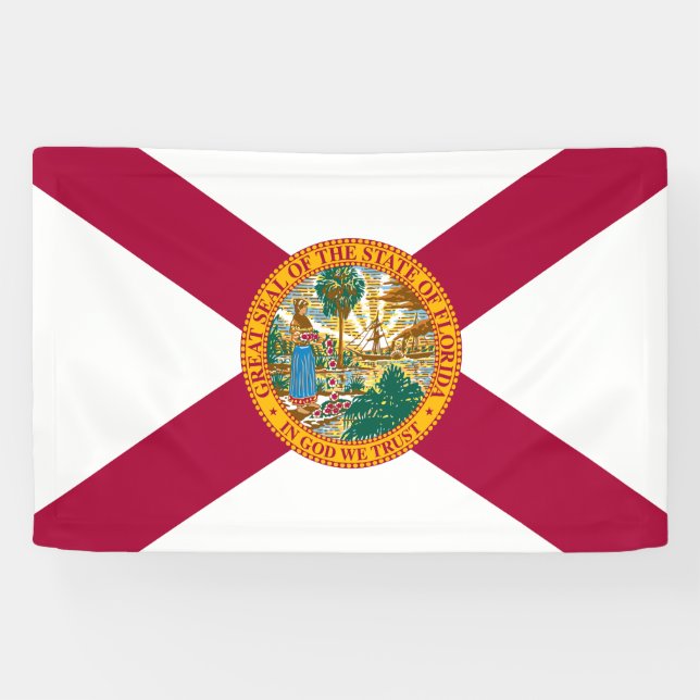 Florida State Flag Banner (Horizontal)