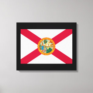 Florida State Flag Design Canvas Print