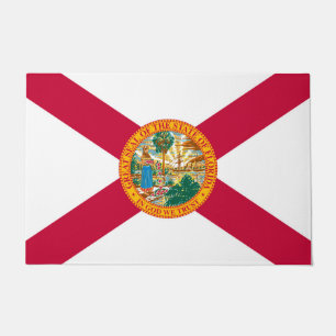 Florida State Flag Design Doormat