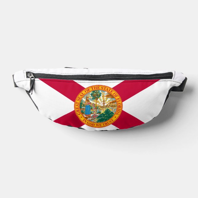 Florida State Flag Design Fanny Pack (Lay Down)