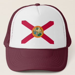 Florida State Flag Design Trucker Hat