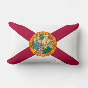 Florida State Flag Lumbar Pillow