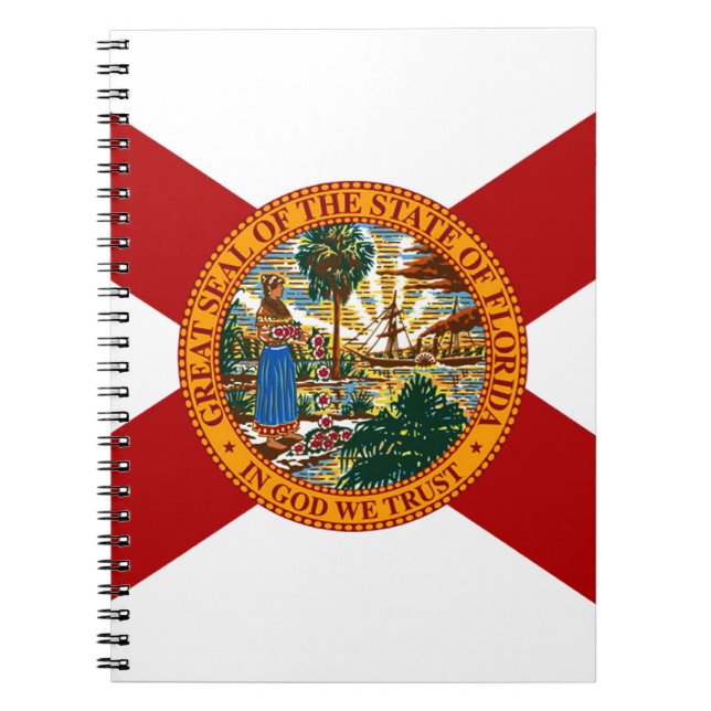 Florida State Flag Notebook (Front)