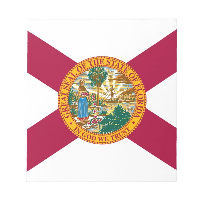 Florida State Flag Notepad (Front)