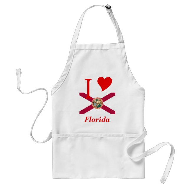 Florida State Flag Standard Apron (Front)
