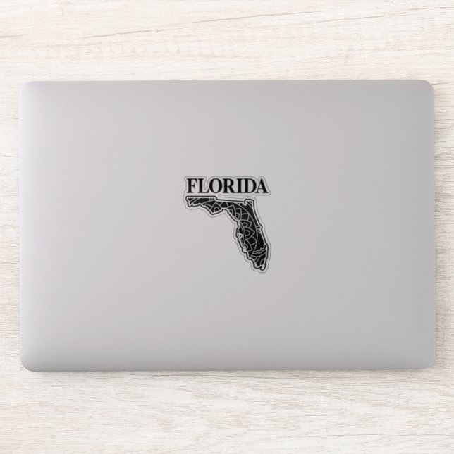 Florida state mandala map, Made in Florida (Computer)
