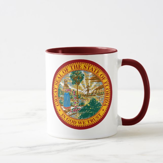 FLORIDA STATE SEAL MUG (Right)